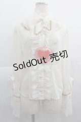BABY,THE STARS SHINE BRIGHT / Etoile Filante  お星さまに願いを  シフォンブラウス  アイボリー I-25-05-01-012-BA-BL-HD-ZI
