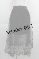 LOLITAその他(お買取対象外) / チュール重ねスカート  黒 I-25-05-01-114-LO-SK-HD-ZI