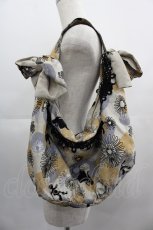 画像1: 【SALE】Jane Marple / フロッキーアリスバッグ  ブラウンＸ黒 I-25-05-01-121-JM-BG-HD-ZT308 (1)