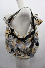 画像2: 【SALE】Jane Marple / フロッキーアリスバッグ  ブラウンＸ黒 I-25-05-01-121-JM-BG-HD-ZT308 (2)