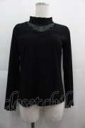 axes femme POETIQUE / ビスチェ切替カットプルオーバー  黒 I-25-05-01-022-AX-TO-HD-ZI