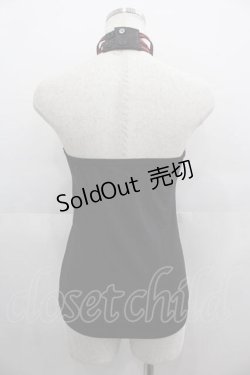 画像2: Qutie Frash / クロスキャミ  黒 I-25-05-07-055-QU-TO-HD-ZI