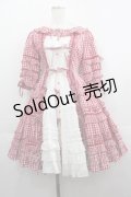 Angelic Pretty / Little Houseワンピース  赤Ｘ白 I-25-05-07-064-AP-OP-HD-ZI