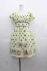 Emily Temple cute / EMILY in WONDERLANDパフワンピース  クリーム I-25-05-07-077-ET-OP-HD-ZI