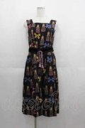 Jane Marple / Little tassel dollsスクエアドレス  黒 I-25-05-07-088-JM-OP-HD-ZI