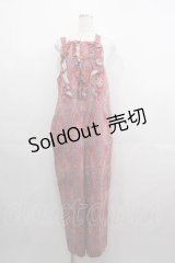 Jane Marple Dans Le Salon / Kensington parkのサロペット  赤 I-25-05-07-089-JM-OP-HD-ZI