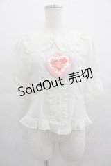 BABY,THE STARS SHINE BRIGHT / キラキラMilky Wayブラウス  アイボリー I-25-05-07-010-BA-BL-HD-ZI
