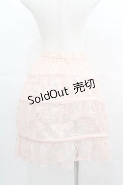 画像2: LOLITAその他(お買取対象外) / レースクリノリンミニパニ  ピンク I-25-05-07-095-LO-SK-HD-ZI