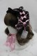 画像1: metamorphose / Dressy Ribbonフリルヘッドドレス  赤Ｘピンク I-25-05-07-118-ME-AC-HD-ZI (1)