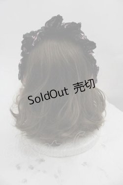 画像3: metamorphose / Dressy Ribbonフリルヘッドドレス  赤Ｘピンク I-25-05-07-118-ME-AC-HD-ZI