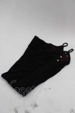 画像1: Ozz oneste / サクラ刺繍アームカバー  黒Ｘ赤 I-25-05-07-122-OO-ZA-HD-ZI (1)