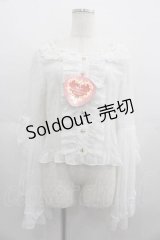 BABY,THE STARS SHINE BRIGHT / りんちゃんのtwinkle fairyブラウス  白 I-25-05-07-014-BA-BL-HD-ZI