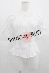 BABY,THE STARS SHINE BRIGHT / マリンブラウス  白 I-25-05-07-002-BA-BL-HD-ZI