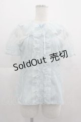 Angelic Pretty / マーガレットレディブラウス  サックス I-25-05-07-004-AP-BL-HD-ZI