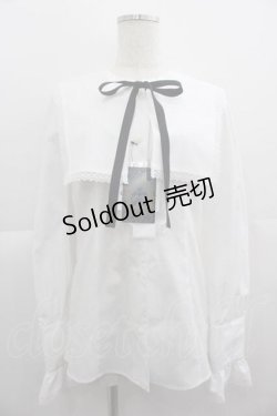 画像1: MIHO MATSUDA / 「翠星石」「蒼星石」セーラーブラウス S 白Ｘ黒 I-25-05-07-046-GO-BL-HD-ZI