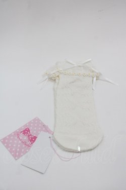 画像1: Angelic Pretty / マーガレットクルー丈ソックス  白 I-25-05-08-006-AP-ZA-HD-ZI