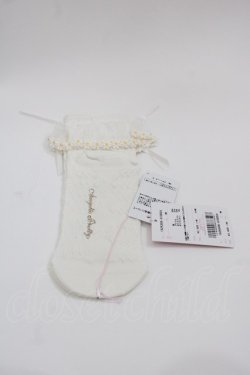 画像2: Angelic Pretty / マーガレットクルー丈ソックス  白 I-25-05-08-006-AP-ZA-HD-ZI