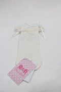 Angelic Pretty / マーガレットクルー丈ソックス  白 I-25-05-08-007-AP-ZA-HD-ZI