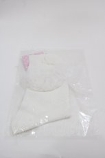 画像1: Angelic Pretty / Twinkle Glitterクルー丈ソックス  白 I-25-05-08-008-AP-ZA-HD-ZI (1)