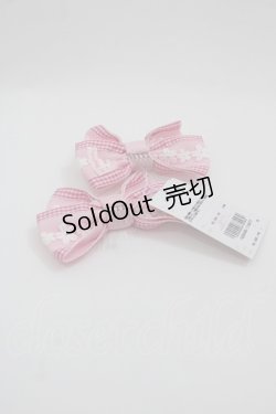 画像2: Angelic Pretty / カラフルパールバレッタ  ピンク I-25-05-08-083-AP-AC-HD-ZI
