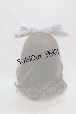 画像2: BABY,THE STARS SHINE BRIGHT / スローモーションブーケ〜あの日の私の想い〜柄　カチューシャ  サックス I-25-05-08-090-BA-AC-HD-ZI