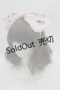 BABY,THE STARS SHINE BRIGHT / スローモーションブーケ〜あの日の私の想い〜柄　カチューシャ  ピンク I-25-05-08-091-BA-AC-HD-ZI