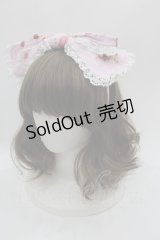 BABY,THE STARS SHINE BRIGHT / スローモーションブーケ〜あの日の私の想い〜柄　カチューシャ  ピンク I-25-05-08-091-BA-AC-HD-ZI