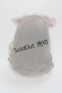 画像2: BABY,THE STARS SHINE BRIGHT / スローモーションブーケ〜あの日の私の想い〜柄　カチューシャ  ピンク I-25-05-08-091-BA-AC-HD-ZI