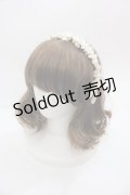 m petit by misako / ギャザーリボンカチューシャ  アイボリー I-25-05-08-092-LO-AC-HD-ZI