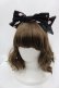 画像1: Angelic Pretty / お菓子の国カチューシャ  黒 I-25-05-08-094-AP-AC-HD-ZI (1)