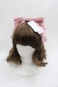 Angelic Pretty / Rose Museumカチューシャ  ピンク I-25-05-08-095-AP-AC-HD-ZI