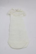 Angelic Pretty / Lacyクルー丈ソックス  白 I-25-05-08-012-AP-ZA-HD-ZI