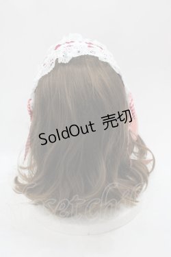 画像3: BABY,THE STARS SHINE BRIGHT / Emiliaギンガムヘッドドレス  赤Ｘ白 I-25-05-08-112-BA-AC-HD-ZI