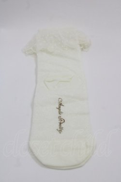 画像2: Angelic Pretty / Lacyクルー丈ソックス  白 I-25-05-08-012-AP-ZA-HD-ZI