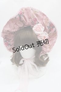 Angelic Pretty / True Rose Storyハーフボンネット  ピンク I-25-05-08-114-AP-AC-HD-ZI