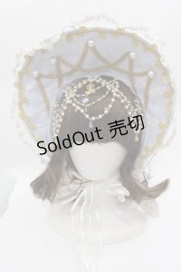 ALICE and the PIRATES / Sugar plum Fairy Queen ボンネット  サックス I-25-05-08-117-PA-AC-HD-ZI