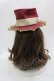 画像3: ALICE and the PIRATES / くまキング柄ミニハット B ボルドー I-25-05-08-121-PA-AC-HD-ZI (3)
