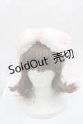 Ank Rouge / ストライプリボンボアヘアバンド  ピンクＸ白 I-25-05-08-125-CA-AC-HD-ZI