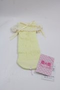 Angelic Pretty / マーガレットクルー丈ソックス  イエロー I-25-05-08-022-AP-ZA-HD-ZI