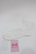 Angelic Pretty / Twinkle Glitterクルー丈ソックス  白 I-25-05-08-003-AP-ZA-HD-ZI