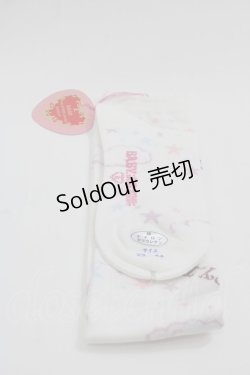 画像2: BABY,THE STARS SHINE BRIGHT / Toy's Fluffy Dream柄オーバーニーソックス  白 I-25-05-08-031-BA-ZA-HD-ZI
