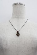 Michal Negrin / ストーンモチーフネックレス  赤ＸAGD I-25-05-11-046-LO-AC-HD-ZI