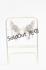 Michal Negrin / 桜モチーフ&ストーンイヤリング  ピンクＸAGD I-25-05-11-009-LO-AC-HD-ZI