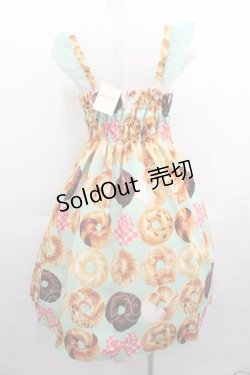 画像2: Emily Temple cute / manyベーグルチュールショルダーワンピース  ミント I-25-05-11-092-ET-OP-HD-ZI