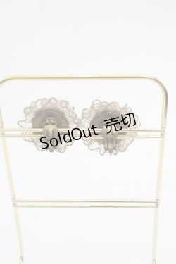画像2: Michal Negrin / 薔薇モチーフイヤリング  ラベンダーＸゴールド I-25-05-11-012-LO-AC-HD-ZI