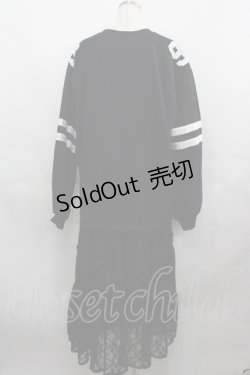画像2: Candy Stripper / UNIFORM LAYERED DRESS 2 黒 I-25-05-11-116-PU-OP-HD-ZI