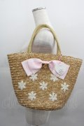 BABY,THE STARS SHINE BRIGHT / Junoの祝福と鳥たちのAriaかごBag  ブラウンＸピンク I-25-05-11-023-BA-BG-HD-ZI