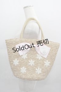 BABY,THE STARS SHINE BRIGHT / Junoの祝福と鳥たちのAriaかごBag  ブラウンＸピンク I-25-05-11-023-BA-BG-HD-ZI