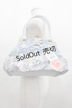 画像1: BABY,THE STARS SHINE BRIGHT / BAG Curious gardenガマ口バッグ  サックス I-25-05-11-026-BA-BG-HD-ZI