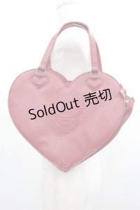 BABY,THE STARS SHINE BRIGHT / Heart BAG  赤 I-25-05-11-029-BA-AC-HD-ZI